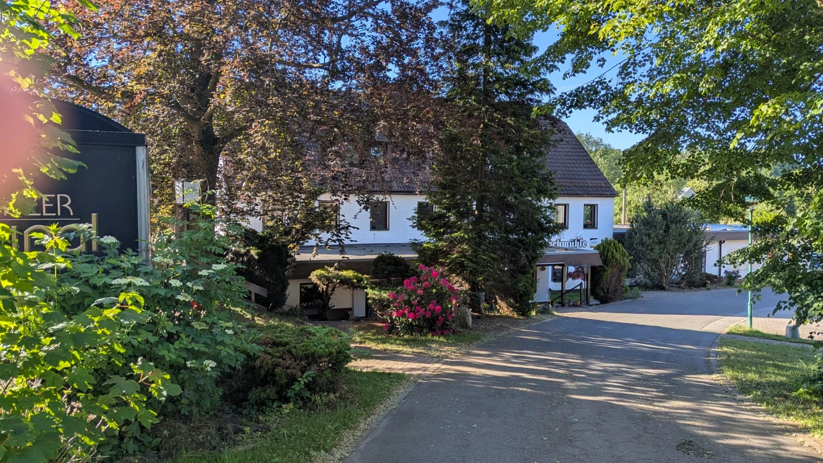 Modernisierte Landpension Buschmühle nach dem Umbau
